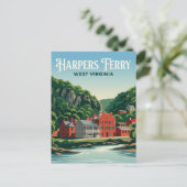 Harpers Ferry National Historical Park VS Briefkaart (Staand voorkant)