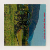 Harpers Ferry Old Cannon. West Virginia. Jigzaag P Legpuzzel (Horizontaal)