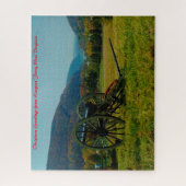 Harpers Ferry Old Cannon. West Virginia. Legpuzzel (Verticaal)