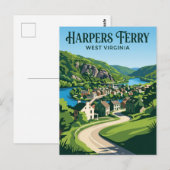 Harpers Ferry VS Briefkaart (Voorkant / Achterkant)