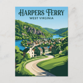 Harpers Ferry VS Briefkaart