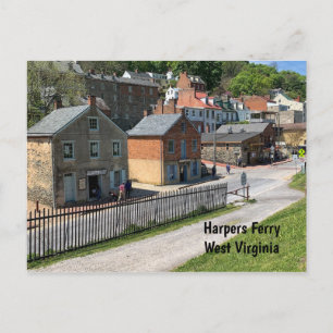 Harpers Ferry, West Virginia Briefkaart