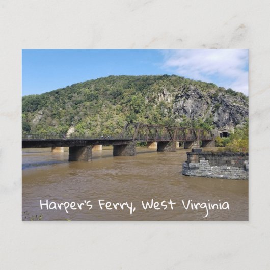 Harpers Ferry, West Virginia Briefkaart (Voorkant)