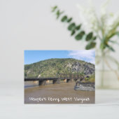 Harpers Ferry, West Virginia Briefkaart (Staand voorkant)