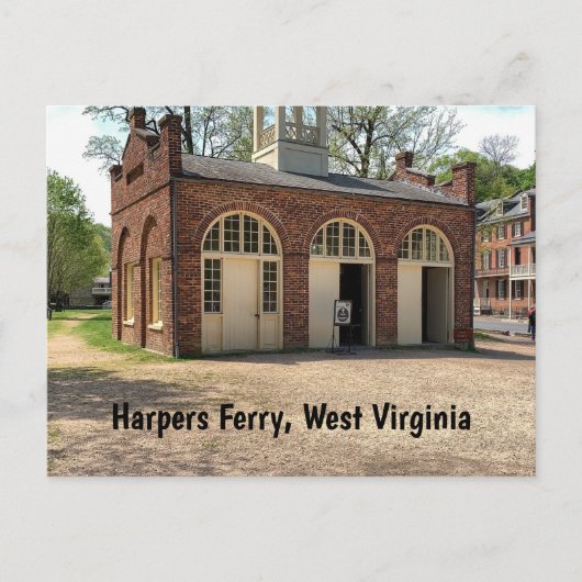 Harpers Ferry, West Virginia Briefkaart (Voorkant)