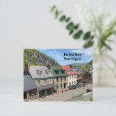 Harpers Ferry, West Virginia Briefkaart (Staand voorkant)