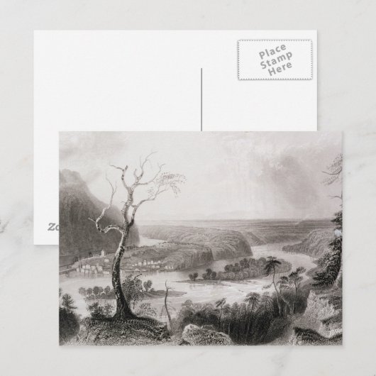 Harpers Ferry, West Virginia Briefkaart (Voorkant / Achterkant)