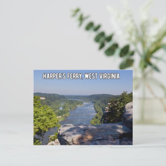 Harper's Ferry West Virginia Briefkaart (Staand voorkant)