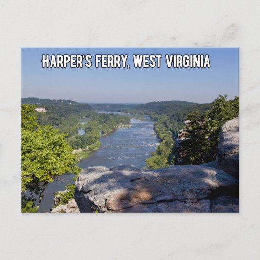 Harper's Ferry West Virginia Briefkaart (Voorkant)
