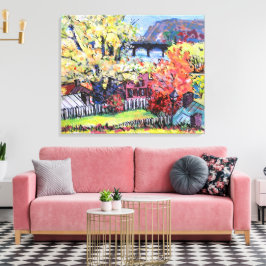 Harper's Ferry, West Virginia / Kunstenaar Larry L Canvas Afdruk