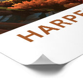 Harpers Ferry West Virginia Reisprint Poster (Hoek)