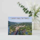 Harper's Ferry West Virginia Travel Briefkaart (Staand voorkant)