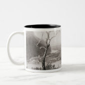 Harpers Ferry, West Virginia Tweekleurige Koffiemok (Links)