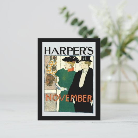 Harper's June Paard te koop Briefkaart (Staand voorkant)