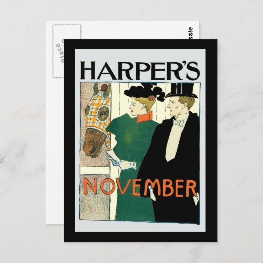 Harper's June Paard te koop Briefkaart (Voorkant / Achterkant)