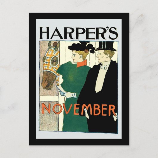 Harper's June Paard te koop Briefkaart (Voorkant)