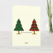 Harper's kerstviering kaart (Achterkant)