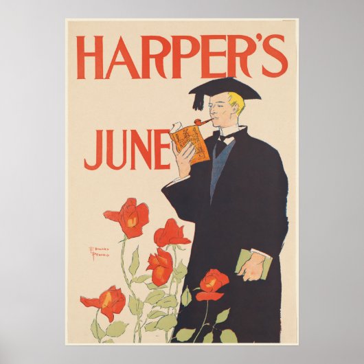 Harpers Magazine Front Hoesje Poster (Voorkant)