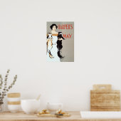  Harper's May Cats door Edward Penfield Poster (Keuken)