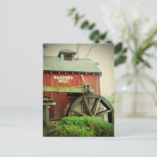 Harper's Mill Briefkaart (Staand voorkant)