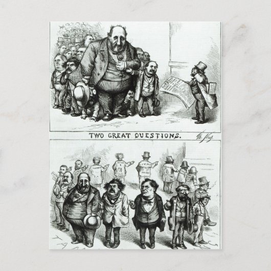 Harper's Weekly' Briefkaart (Voorkant)