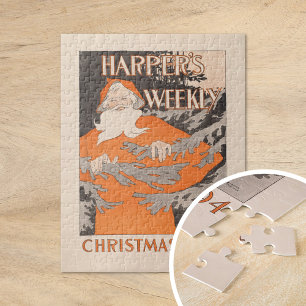 Harper's Weekly Christmas 1894 Legpuzzel