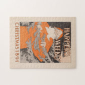  Harper's Weekly Christmas 1894 Legpuzzel (Horizontaal)