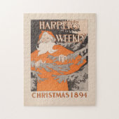  Harper's Weekly Christmas 1894 Legpuzzel (Verticaal)