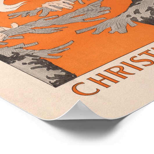  Harper's Weekly Christmas 1894 Poster (Hoek)