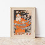 Harper's Weekly Christmas 1894 Poster<br><div class="desc">Harper's Weekly,  Kerstmis 1894 (1894) | Edward Penfield (Amerikaans,  1866 - 1925) Gebruik de ontwerptools om aangepaste tekst toe te voegen of het afbeelding te personaliseren.</div>