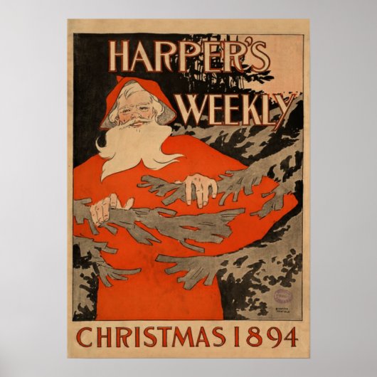 Harpers wekelijks door Edward Penfield. Poster (Voorkant)
