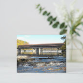 Harpersfield Covered Bridge Ashtabula County Ohio Briefkaart (Staand voorkant)