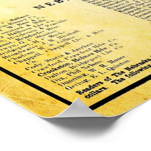  Harpham Brothers Horse Saddle en print (Hoek)