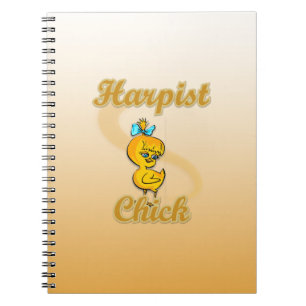 Harpist Chick Notitieboek