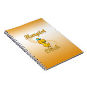 Harpist Chick Notitieboek (Rechterzijde)