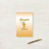 Harpist Chick Post-it® Notes (Op bureau)
