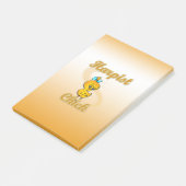 Harpist Chick Post-it® Notes (Schuin)