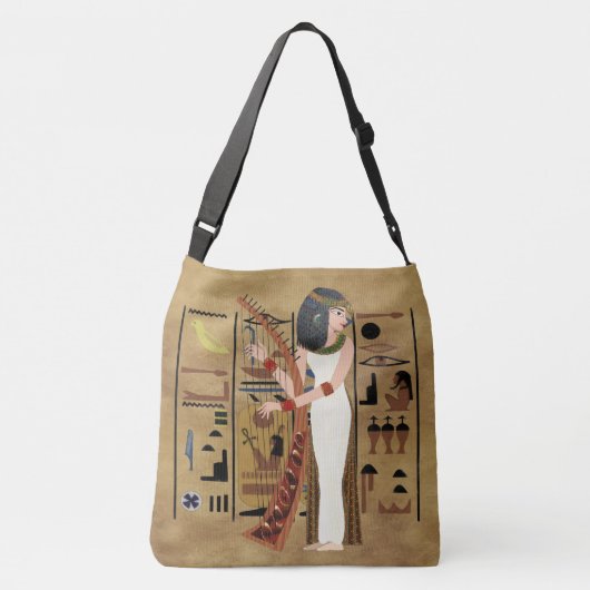 Harpist Crossbody Tas (Achterkant)