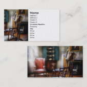 Harpist - Het concert begint binnenkort Visitekaartje (Voorkant / Achterkant)