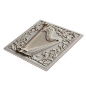 harpkeramische Tegel Tegeltje (Zijkant)