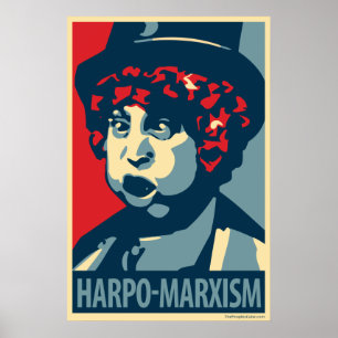 Harpo Marx - Harpo-Marxisme: OHP Poster