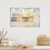 Harpsichord, 1786 poster (Keuken)