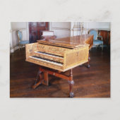 Harpsichord, door Jacob Kirckman, Engels, 1766 Briefkaart (Voorkant)