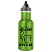 Harpsichord Happy Place Waterfles Waterfles (Rechts)