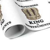 Harpsichord King of Instruments Cadeaupapier (Rol Hoek)