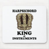 Harpsichord King of Instruments Muismat (Voorkant)