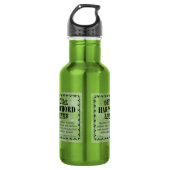 Harpsichord-licentie Waterfles (Voorkant)