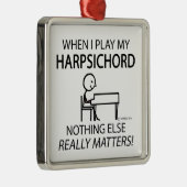Harpsichord niets anders metalen ornament (Rechts)