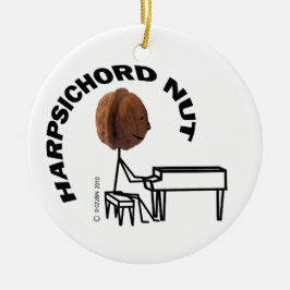 Harpsichord Nut Keramisch Ornament
