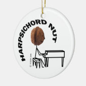 Harpsichord Nut Keramisch Ornament (Links)